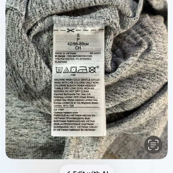 Banana Republic Heather Gray Sleeveless Jumpsuit - Picture 12 of 14